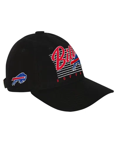 Outerstuff Big Boys And Girls Black Buffalo Bills Retro Wooly Adjustable Hat
