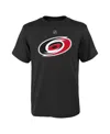 Outerstuff Big Boys Sebastian Aho Black Carolina Hurricanes Name And Number Player T-shirt In Black