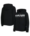 Outerstuff Big Boys And Girls Black Chicago White Sox Wordmark Full-zip Fleece Hoodie In Black