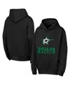 Outerstuff Big Boys And Girls Black Dallas Stars Back To Basics Hoodie In Black