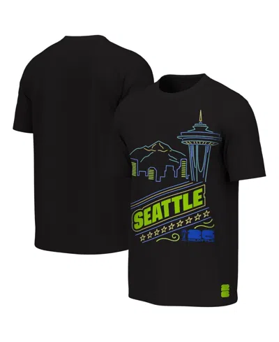 Outerstuff Kids' Big Boys And Girls Black Fifa World Cup 2026 Seattle Neon City Night T-shirt