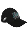 Outerstuff Big Boys And Girls Black Philadelphia Eagles Retro Wooly Adjustable Hat In Black