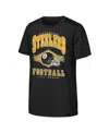 Outerstuff Big Boys And Girls Black Pittsburgh Steelers Kick Off T-shirt In Black