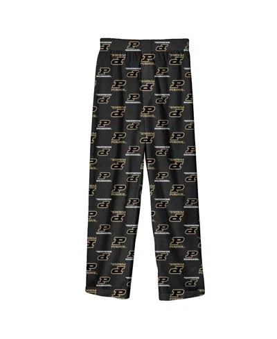 Outerstuff Kids' Big Boys And Girls Black Purdue Boilermakers Team Pants