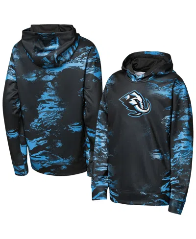 Outerstuff Kids' Big Boys' And Girls' Black Utah Mammoth Team Dynamics Hoodie