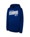 Outerstuff Big Boys And Girls Blue Tampa Bay Lightning Cyber Punk Performance Hoodie In Blue