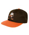 Outerstuff Big Boys And Girls Brown Cleveland Browns True Retro Adjustable Hat In Brown
