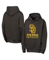 Outerstuff Big Boys And Girls Brown San Diego Padres Back To Basics Hoodie In Brown