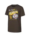 Outerstuff Big Boys And Girls Brown San Diego Padres Outta Here T-shirt