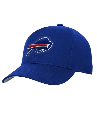 Outerstuff Kids' Big Boys And Girls Buffalo Bills Pre-curved Snapback Hat In Blue