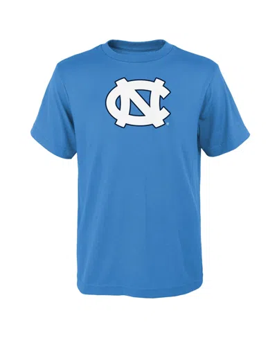 Outerstuff Kids' Big Boys And Girls Carolina Blue North Carolina Tar Heels Primary Logo T-shirt