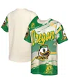 Outerstuff Big Boys And Girls Cream Oregon Ducks Make Noise T-shirt In White