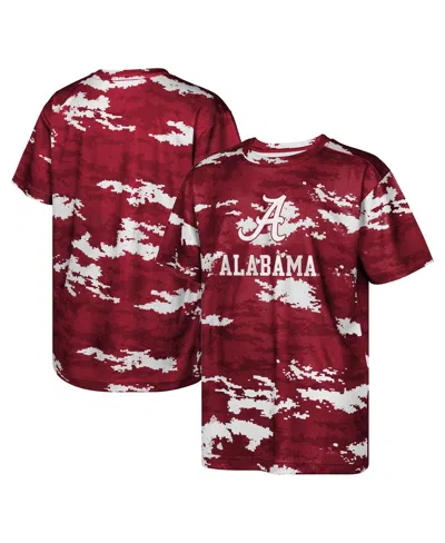 Outerstuff Big Boys And Girls Crimson Alabama Crimson Tide Scrimmage T-shirt
