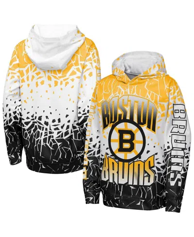 Outerstuff Kids' Big Boys And Girls Gold Boston Bruins Frozen Frenzy Hoodie