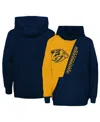 Outerstuff Big Boys And Girls Gold Nashville Predators Unrivaled Pullover Hoodie In Gold