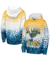 Outerstuff Big Boys And Girls Gold St. Louis Blues Frozen Frenzy Hoodie In Multi