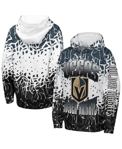 Outerstuff Babies' Big Boys And Girls Gray Vegas Golden Knights Frozen Frenzy Hoodie In Multi
