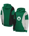 Outerstuff Big Boys And Girls Green Boston Celtics Ace In The Hole Pullover Hoodie In Green