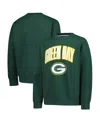 Outerstuff Big Boys And Girls Green Green Bay Packers Place Kicker Sweatshirt In Green