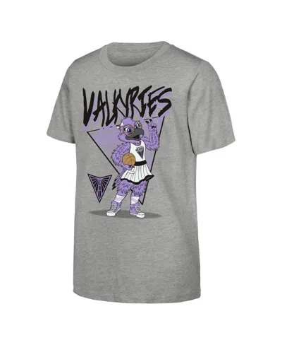 Outerstuff Kids' Big Boys And Girls Heather Gray Golden State Valkyries Team Mascot T-shirt