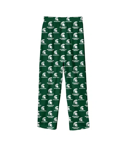 Outerstuff Kids' Big Boys And Girls Hunter Green Michigan State Spartans Team Pants