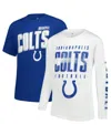 Outerstuff Big Boys And Girls Indianapolis Colts The Mix Combo T-shirt Set In Multi