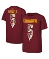 Outerstuff Big Boys And Girls Jayden Daniels Burgundy Washington Commanders Mainliner Drip Player Name Number T In Burgundy