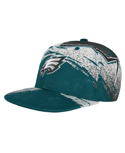 Outerstuff Kids' Big Boys And Girls Midnight Green Philadelphia Eagles Make Noise Adjustable Hat In Multi