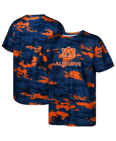 Outerstuff Kids' Big Boys And Girls Navy Auburn Tigers Scrimmage Sublimated T-shirt In Blue