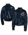 Outerstuff Big Boys And Girls Navy Chicago Bears Glam Squad Sequin Jacket In Blue