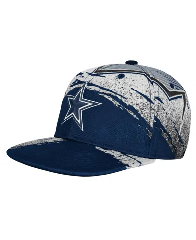 Outerstuff Kids' Big Boys And Girls Navy Dallas Cowboys Make Noise Adjustable Hat In Multi