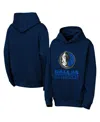 Outerstuff Big Boys And Girls Navy Dallas Mavericks Back To The Basics Hoodie Sweatshirt In Multi