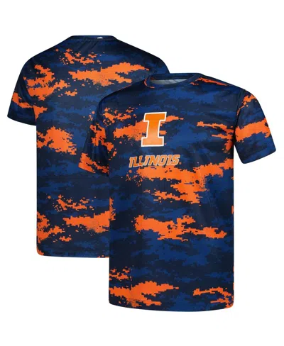 Outerstuff Kids' Big Boys And Girls Navy Illinois Fighting Illini Scrimmage T-shirt In Blue
