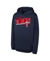 Outerstuff Big Boys And Girls Navy Houston Astros Cyber Punk Pullover Hoodie In Navy
