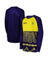 Outerstuff Big Boys And Girls Navy Nashville Sc True Pioneer Raglan Long Sleeve T-shirt In Navy