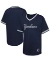 Outerstuff Big Boys And Girls Navy New York Yankees Relief Pitcher V-neck T-shirt