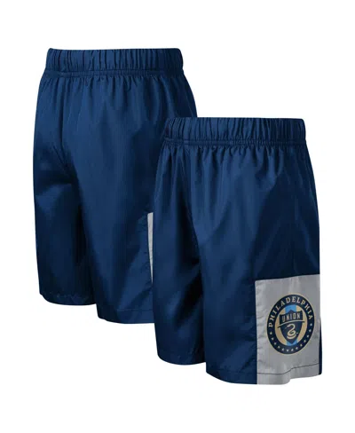 Outerstuff Kids' Big Boys And Girls Navy Philadelphia Union Fierce Shorts