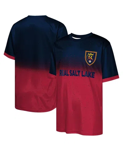 Outerstuff Kids' Big Boys And Girls Navy Real Salt Lake Stalwart Defender T-shirt