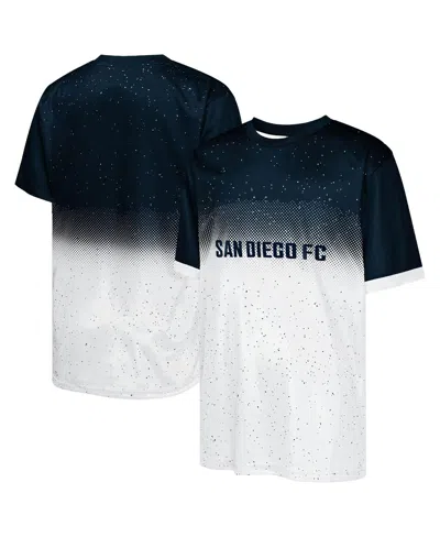 Outerstuff Kids' Big Boys And Girls Navy San Diego Fc Stalwart Defender T-shirt