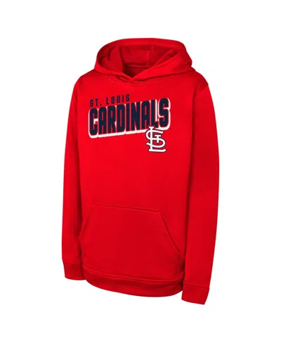 Outerstuff Big Boys And Girls Navy Seattle Mariners Cyber Punk Pullover Hoodie In Red