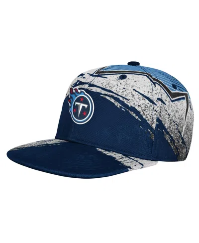 Outerstuff Kids' Big Boys And Girls Navy Tennessee Titans Make Noise Adjustable Hat In Blue