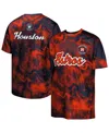 Outerstuff Big Boys And Girls Navy/red Houston Astros Pinch Hitter T-shirt In Navy,red