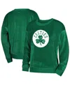 Outerstuff Big Boys And Girls  Kelly Green Boston Celtics Step Back Sweatshirt In Green