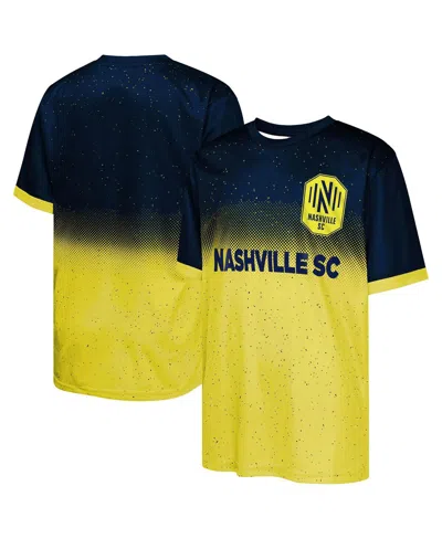 Outerstuff Kids' Big Boys And Girls  Navy Nashville Sc Stalwart Defender T-shirt