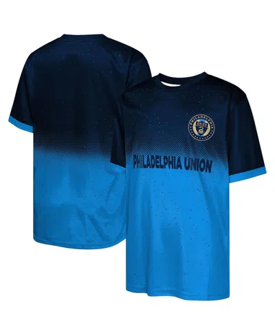 Outerstuff Kids' Big Boys And Girls  Navy Philadelphia Union Stalwart Defender T-shirt
