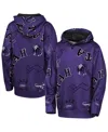 Outerstuff Big Boys And Girls Purple Utah Jazz Moving Violation Hoodie In Blue