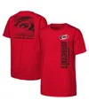 Outerstuff Big Boys And Girls Red Carolina Hurricanes Atmosphere T-shirt