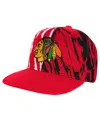 Outerstuff Big Boys And Girls Red Chicago Blackhawks Propel Flat Brim Snapback Hat In Red
