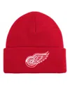 Outerstuff Big Boys And Girls Red Detroit Red Wings 2.0 Essential Cuffed Knit Hat In Red
