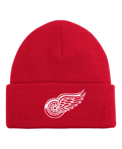 Outerstuff Kids' Big Boys And Girls Red Detroit Red Wings 2.0 Essential Cuffed Knit Hat